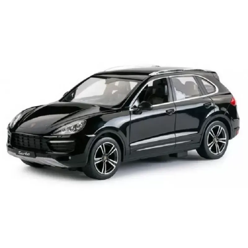 Jucarii, Copii si Bebe - Jucarii si jocuri - Vehicule si jucarii cu telecomanda - Masinute - Masina Cu Telecomanda Porsche Cayenne Turbo Negru Cu Scara 1 La 14 - Infinity.ro