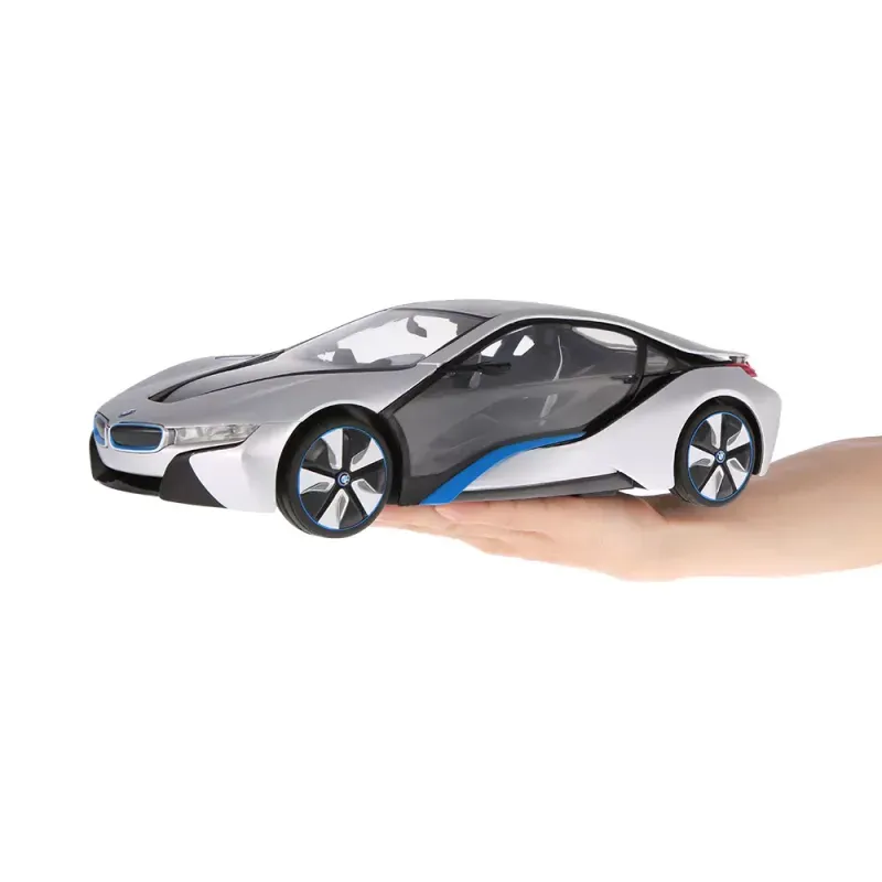 Jucarii, Copii si Bebe - Jucarii si jocuri - Vehicule si jucarii cu telecomanda - Masinute - Masina Cu Telecomanda Bmw I8 Scara 1 La 14 - Infinity.ro