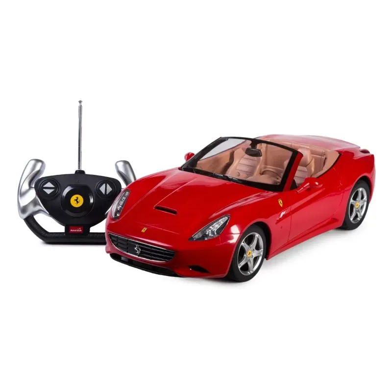 Jucarii, Copii si Bebe - Jucarii si jocuri - Vehicule si jucarii cu telecomanda - Masinute - Masina Cu Telecomanda Ferrari California Scara 1 La 12 - Infinity.ro