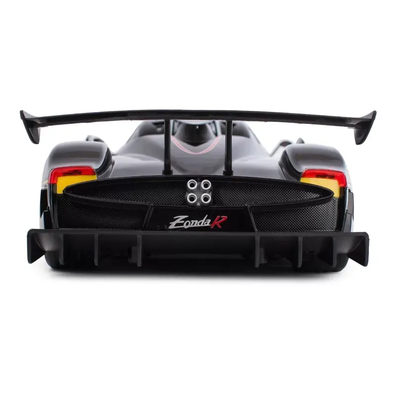Jucarii, Copii si Bebe - Jucarii si jocuri - Vehicule si jucarii cu telecomanda - Masinute - Masina Cu Telecomanda Pagani Zonda R Negru Cu Scara 1 La 14 - Infinity.ro