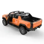 Jucarii, Copii si Bebe - Jucarii si jocuri - Vehicule si jucarii cu telecomanda - Masinute - Masina Cu Telecomanda Gmc Hummer Ev Portocaliu Scara 1 La 16 - Infinity.ro