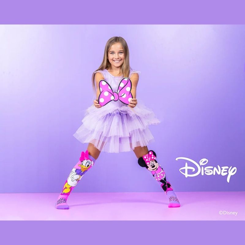 Fashion, accesorii si bijuterii - Copii - Lenjerie si pijamale copii - Sosete si dresuri copii - Sosete lungi colorate Madmia pentru fete fantasy Minnie & Daisy 6-99 ani - Infinity.ro