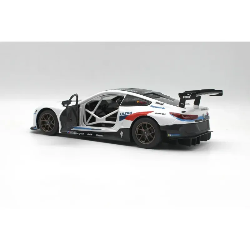 Jucarii, Copii si Bebe - Jucarii si jocuri - Vehicule si jucarii cu telecomanda - Masinute - Masinuta Construibila Cu Telecomanda Bmw M8 Gte Scara 1 La 18 - Infinity.ro
