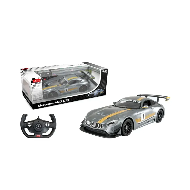 Jucarii, Copii si Bebe - Jucarii si jocuri - Vehicule si jucarii cu telecomanda - Masinute - Masina Cu Telecomanda Mercedes-amg Gt3  Scara 1 La 14 - Infinity.ro