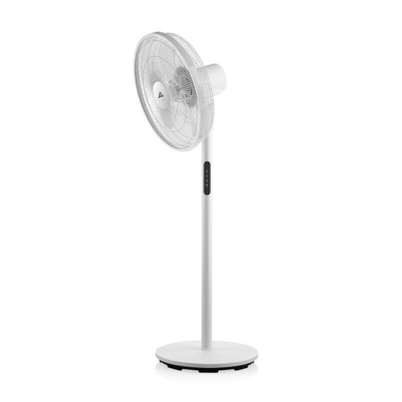 Electronice si Electrocasnice - Climatizare si sisteme de incalzire - Aparate racire aer - Ventilatoare - Ventilator cu picior ETA Breezo 460790000, design de lux, 60 W, 45 cm, 4 viteze, 5 palete, oscilatie, LED, telecomanda, - Infinity.ro