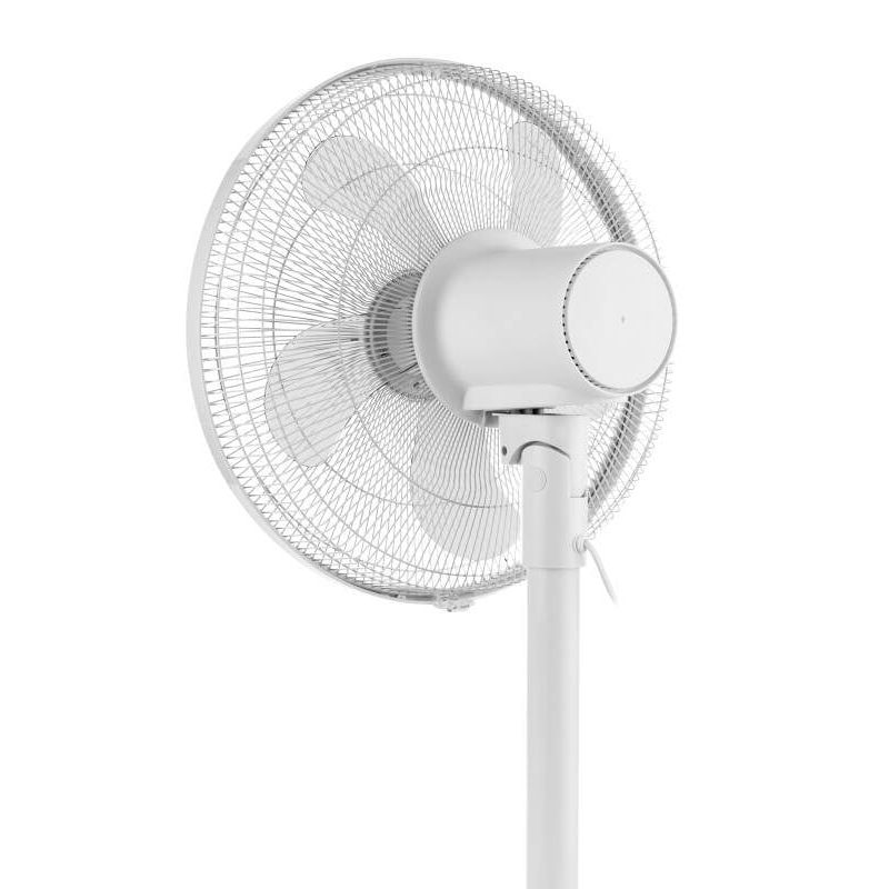 Electronice si Electrocasnice - Climatizare si sisteme de incalzire - Aparate racire aer - Ventilatoare - Ventilator cu picior ETA Breezo 460790000, design de lux, 60 W, 45 cm, 4 viteze, 5 palete, oscilatie, LED, telecomanda, - Infinity.ro