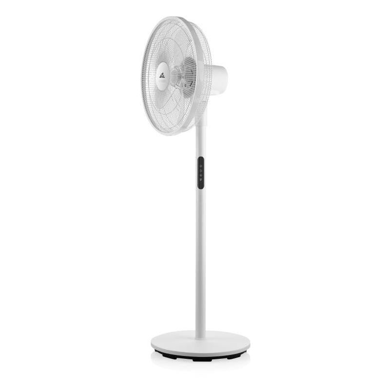 Electronice si Electrocasnice - Climatizare si sisteme de incalzire - Aparate racire aer - Ventilatoare - Ventilator cu picior ETA Breezo 460790000, design de lux, 60 W, 45 cm, 4 viteze, 5 palete, oscilatie, LED, telecomanda, - Infinity.ro