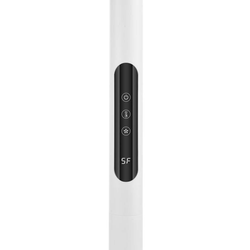 Electronice si Electrocasnice - Climatizare si sisteme de incalzire - Aparate racire aer - Ventilatoare - Ventilator cu picior ETA Breezo 460790000, design de lux, 60 W, 45 cm, 4 viteze, 5 palete, oscilatie, LED, telecomanda, - Infinity.ro