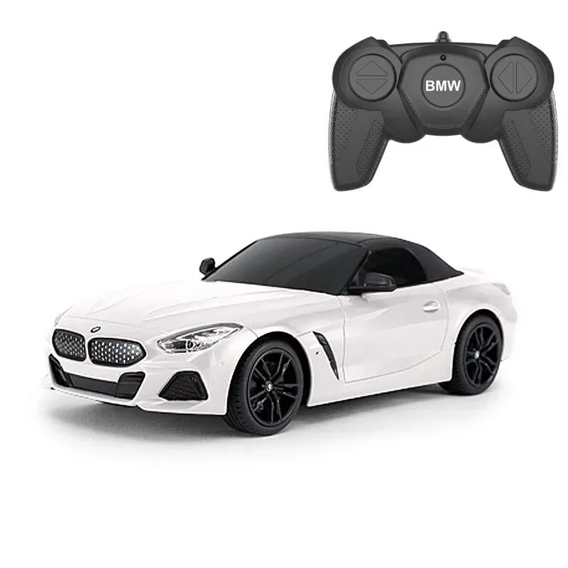 Jucarii, Copii si Bebe - Jucarii si jocuri - Vehicule si jucarii cu telecomanda - Masinute - Masina Cu Telecomanda Bmw Z4 Roadster Alb Scara 1 La 18 - Infinity.ro