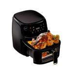 Electronice si Electrocasnice - Electrocasnice bucatarie - Aparate de gatit & desert - Friteuze - Friteuza cu Aer Cald e-Wantay® – Airfryer Digital 2400W, 8L, Ecran Tactil, 8 Programe Prestabilite, Gatire 360° - Infinity.ro