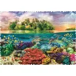 Jucarii, Copii si Bebe - Jucarii si jocuri - Jocuri si puzzle - Puzzle - Puzzle Trefl 600 Cu Piese Ciudate - Insula Exotica - Infinity.ro