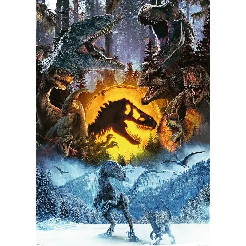 Jucarii, Copii si Bebe - Jucarii si jocuri - Jocuri si puzzle - Puzzle - Puzzle Trefl 1000 Jurassic World In Lumea Jurassic Park - Infinity.ro