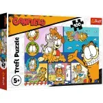 Jucarii, Copii si Bebe - Jucarii si jocuri - Jocuri si puzzle - Puzzle - Puzzle Trefl 100 Lenesul Garfield - Infinity.ro