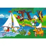Jucarii, Copii si Bebe - Jucarii si jocuri - Jocuri si puzzle - Puzzle - Puzzle Trefl 160 Donald Duck Aventura Pe Lac - Infinity.ro