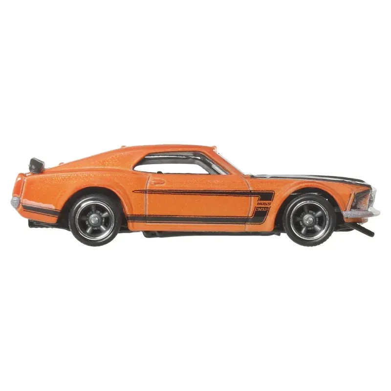 Jucarii, Copii si Bebe - Jucarii si jocuri - Vehicule si jucarii cu telecomanda - Masinute - Hot Wheels Premium Boulevard Masinuta Metalica Ford Mustang Boss 302 69 Scara 1:64 - Infinity.ro