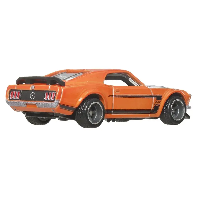 Jucarii, Copii si Bebe - Jucarii si jocuri - Vehicule si jucarii cu telecomanda - Masinute - Hot Wheels Premium Boulevard Masinuta Metalica Ford Mustang Boss 302 69 Scara 1:64 - Infinity.ro
