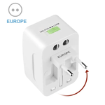 Laptop, Telefoane si Tablete - Telefoane mobile si accesorii - Accesorii Telefoane - Incarcatoare telefoane - Adaptor universal priza, Linomag®, Compatibil cu EU/UK/SUA/JP/CH/AUS/TH, Alb - Infinity.ro