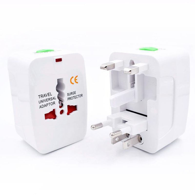 Laptop, Telefoane si Tablete - Telefoane mobile si accesorii - Accesorii Telefoane - Incarcatoare telefoane - Adaptor universal priza, Linomag®, Compatibil cu EU/UK/SUA/JP/CH/AUS/TH, Alb - Infinity.ro