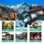 TV, Audio-Video si Foto - Optica, astronomie si metrologie - Optica si astronomie - Binocluri & lunete - Monoclu Telescop Profesional HD 50x60 Linomag®, BaK-4, dual focus, suport telefon, trepied, zi/seara, waterproof - Infinity.ro