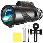 TV, Audio-Video si Foto - Optica, astronomie si metrologie - Optica si astronomie - Binocluri & lunete - Monoclu Telescop Profesional HD 50x60 Linomag®, BaK-4, dual focus, suport telefon, trepied, zi/seara, waterproof - Infinity.ro