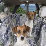 Petshop - Accesorii petshop - Culcusuri si custi - Genti si articole transport - Husa auto transport animale, Linomag®, pentru caini si pisici, Impermeabila, Antialunecare, Multicolor, 145 x 130 cm - Infinity.ro