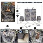 Petshop - Accesorii petshop - Culcusuri si custi - Genti si articole transport - Husa auto transport animale, Linomag®, pentru caini si pisici, Impermeabila, Antialunecare, Multicolor, 145 x 130 cm - Infinity.ro