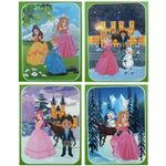 Carti si Birotica - Carti - Carti pentru copii - Carti de colorat - Carte de colorat cu apa Magic Book Linomag®, Craiasa zapezii, reutilizabila, engleza, +3 ani, fete si baieti - Infinity.ro