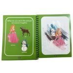 Carti si Birotica - Carti - Carti pentru copii - Carti de colorat - Carte de colorat cu apa Magic Book Linomag®, Craiasa zapezii, reutilizabila, engleza, +3 ani, fete si baieti - Infinity.ro