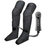 Ingrijire personala si Cosmetice - Sanatate si wellness - Articole wellness - Aparate si dispozitive de masaj - Aparat de masaj pentru picioare cu presopunctura si incalzire tip cizme, Linomag®, 3 moduri, 5 nivele intensitate, Gri - Infinity.ro