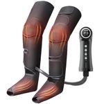 Ingrijire personala si Cosmetice - Sanatate si wellness - Articole wellness - Aparate si dispozitive de masaj - Aparat de masaj pentru picioare cu presopunctura si incalzire tip cizme, Linomag®, 3 moduri, 5 nivele intensitate, Gri - Infinity.ro