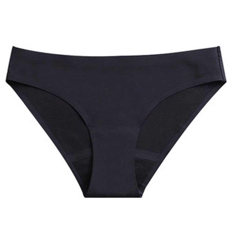 Fashion, accesorii si bijuterii - Femei - Lenjerie si pijamale femei - Lenjerie intima femei - Chiloti Menstruali Model Slip - Negru - L, Negru - Infinity.ro