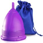 Ingrijire personala si Cosmetice - Ingrijire personala - Igiena intima - Tampoane si absorbante - Cupa Menstruala Classic, Mov, marimea L - L - Infinity.ro