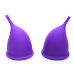 Ingrijire personala si Cosmetice - Ingrijire personala - Igiena intima - Tampoane si absorbante - Cupa Menstruala Drop, Mov, marimi S, L - L - Infinity.ro