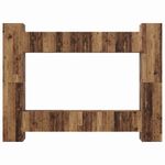Casa si Gradina - Mobilier - Comode si corpuri - Comode - Set comoda TV 10 pcs Lemn vechi 30.5 x 30 x 90 cm Lemn compozit - Infinity.ro