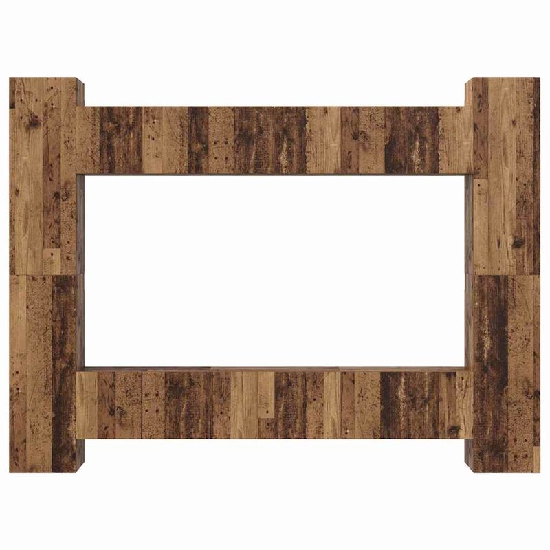Casa si Gradina - Mobilier - Comode si corpuri - Comode - Set comoda TV 10 pcs Lemn vechi 30.5 x 30 x 90 cm Lemn compozit - Infinity.ro