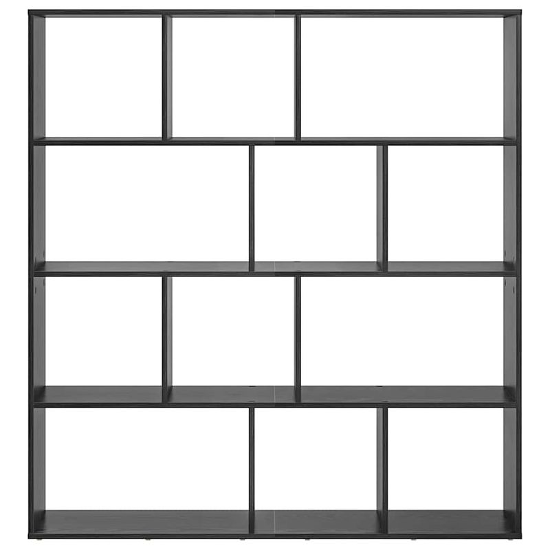 Casa si Gradina - Mobilier - Biblioteci si rafturi - Biblioteci - Dulap pentru carti Stejar negru 132 x 29 x 141.5 cm - Infinity.ro