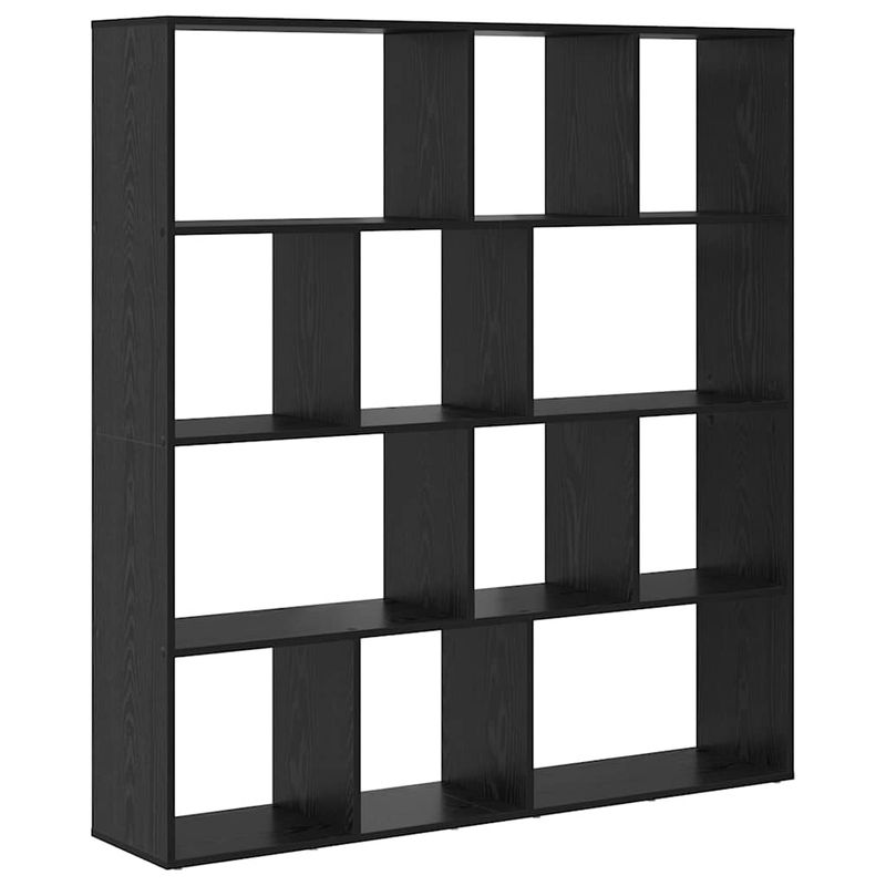 Casa si Gradina - Mobilier - Biblioteci si rafturi - Biblioteci - Dulap pentru carti Stejar negru 132 x 29 x 141.5 cm - Infinity.ro