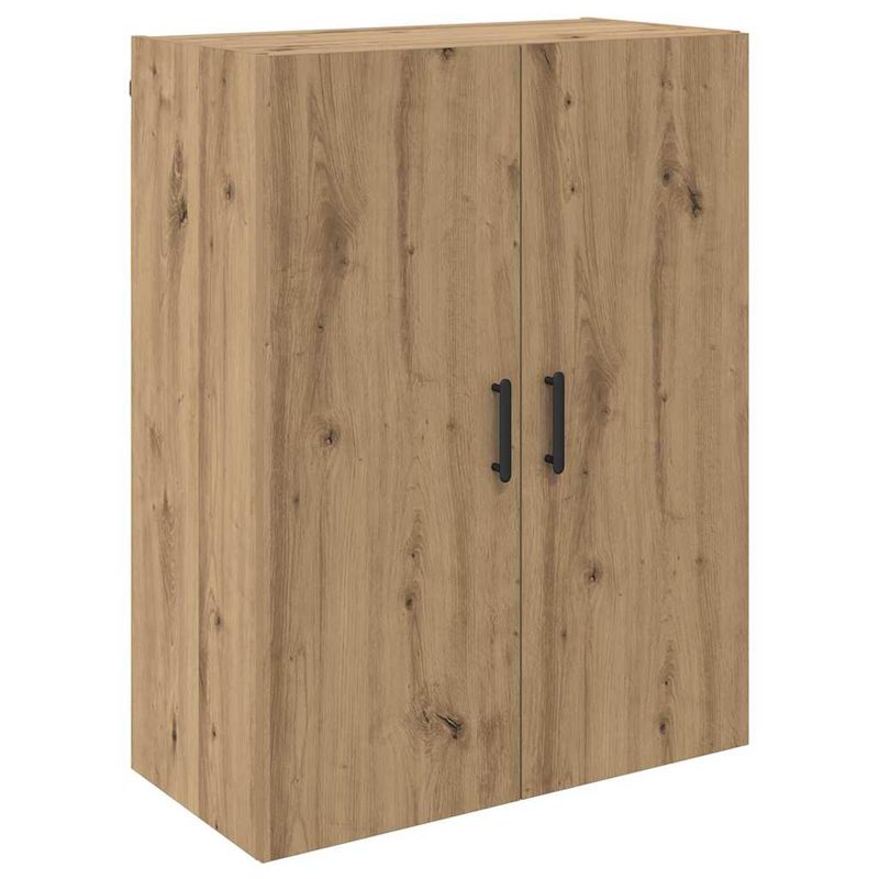 Casa si Gradina - Mobilier - Comode si corpuri - Comode - Mobilier cu Montaj pe Perete cu raft 2 pcs stejar artizanal - Infinity.ro
