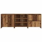 Casa si Gradina - Mobilier - Comode si corpuri - Comode - Bufeturi cu raft Altele 3 pcs Lemn vechi 70 x 41 x 75 cm Lemn compozit - Infinity.ro