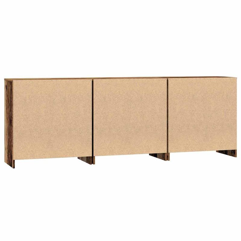 Casa si Gradina - Mobilier - Comode si corpuri - Comode - Bufeturi cu raft Altele 3 pcs Lemn vechi 70 x 41 x 75 cm Lemn compozit - Infinity.ro