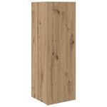 Casa si Gradina - Mobilier - Comode si corpuri - Comode - Set comoda TV cu raft 4 pcs stejar artizanal 30.5 x 30 x 90 cm - Infinity.ro