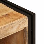 Casa si Gradina - Mobilier - Mobilier baie - Comode baie - Comoda pentru chiuveta de baie cu usa Lemn Solid de Mango, Fier - Infinity.ro
