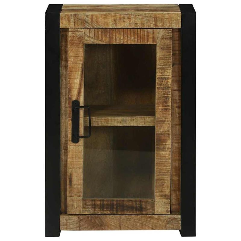 Casa si Gradina - Mobilier - Seturi de mobilier - Seturi baie - Dulap pentru Baie 40x30x60 cm Lemn Masiv Lemn de Mango Brut - Infinity.ro