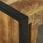 Casa si Gradina - Mobilier - Seturi de mobilier - Seturi baie - Dulap pentru Baie 40x30x60 cm Lemn Masiv Lemn de Mango Brut - Infinity.ro