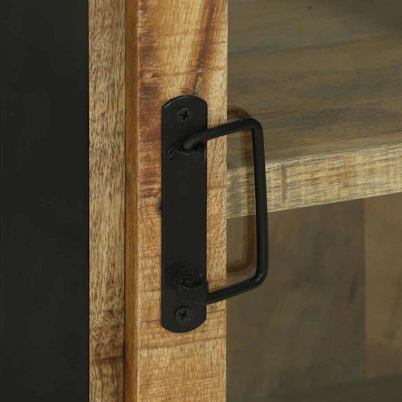 Casa si Gradina - Mobilier - Seturi de mobilier - Seturi baie - Dulap pentru Baie 40x30x60 cm Lemn Masiv Lemn de Mango Brut - Infinity.ro