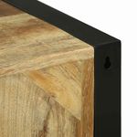 Casa si Gradina - Mobilier - Seturi de mobilier - Seturi baie - Dulap pentru Baie 40x30x60 cm Lemn Masiv Lemn de Mango Brut - Infinity.ro