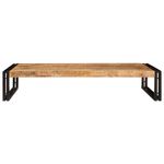 Casa si Gradina - Mobilier - Mobilier baie - Etajere baie - Raft pentru baie 120 x 50 x 23 cm Lemn solid de mango, fier - Infinity.ro