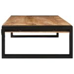 Casa si Gradina - Mobilier - Mobilier baie - Etajere baie - Raft pentru baie 120 x 50 x 23 cm Lemn solid de mango, fier - Infinity.ro