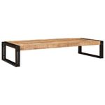 Casa si Gradina - Mobilier - Mobilier baie - Etajere baie - Raft pentru baie 120 x 50 x 23 cm Lemn solid de mango, fier - Infinity.ro