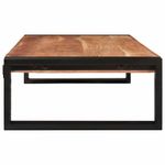 Casa si Gradina - Mobilier - Mobilier baie - Etajere baie - Raft pentru baie 120 x 50 x 23 cm Lemn solid de mango, fier - Infinity.ro